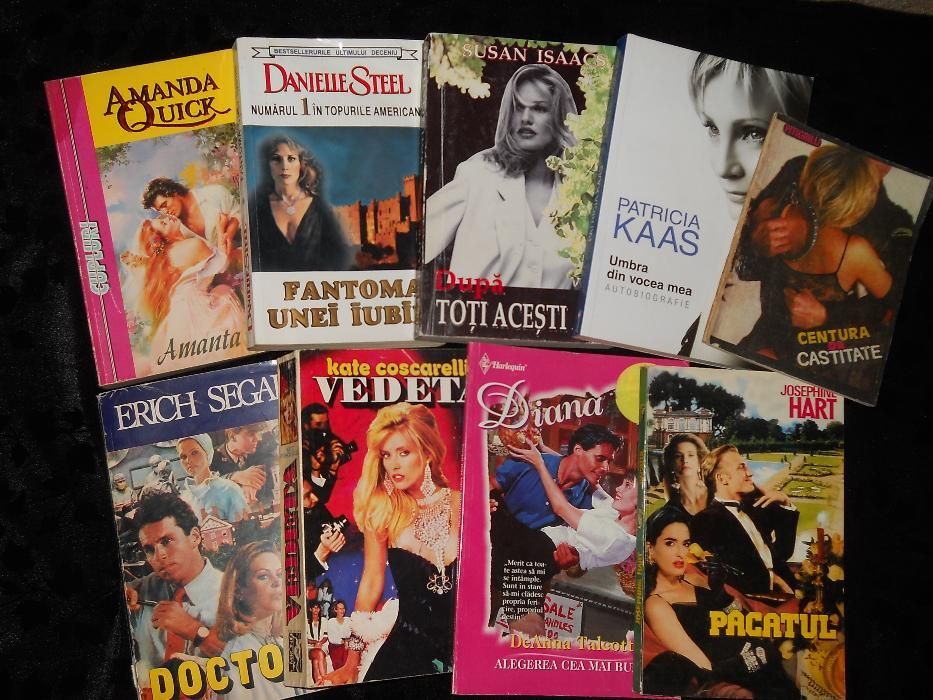 Set Carti, Romane Dragoste si Bestseller