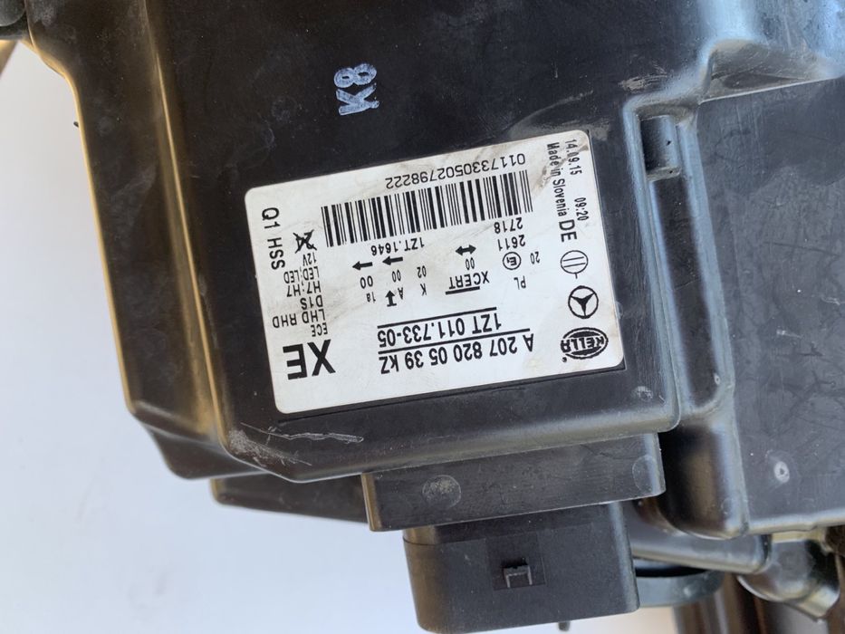 Фар за Мерцедес/Mercedes E class Coupe, 2012-2015г.