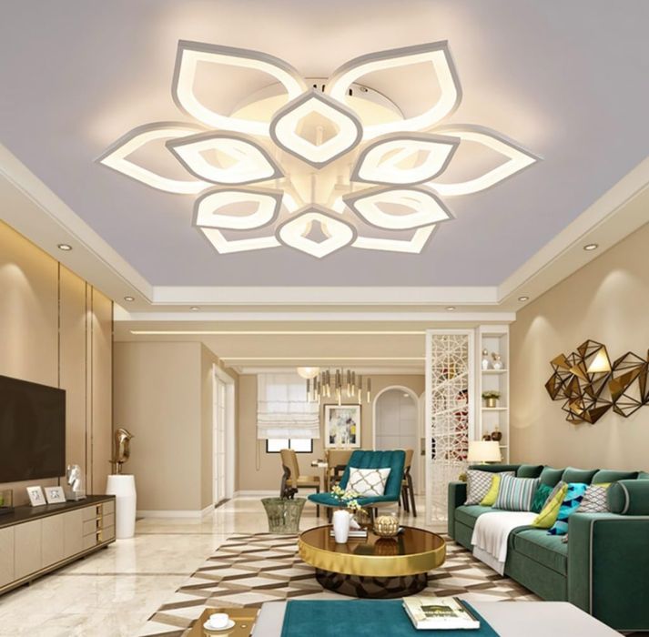 LED таванна лампа