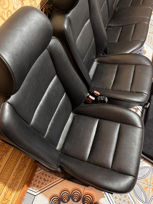 Салон w202 кожа