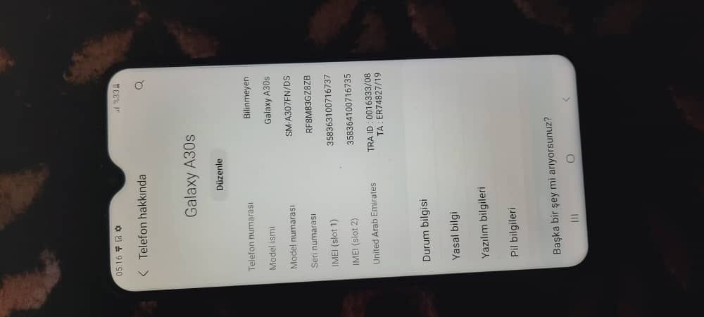 Samsung galaxy a 30 s