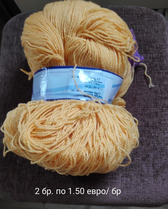 Различни видове прежди