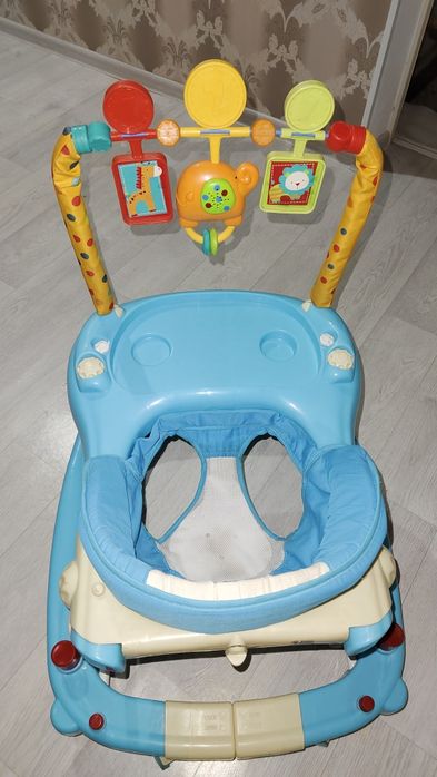 Детский ходунок-качалка 2в1