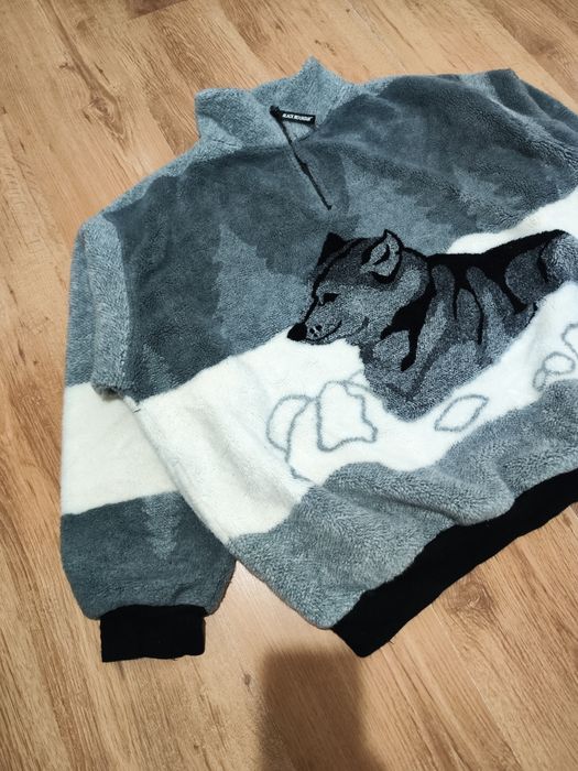 Bluza fleece Black Mountain Made in USA mărimea XL