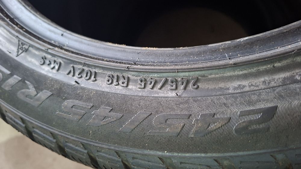 1buc 245 45 R19 Pirelli iarna M+S cauciuc anvelopa ms 19