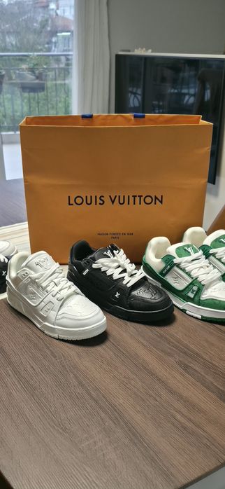 Louis vuitton trainers balenciaga