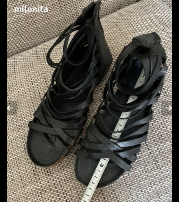 Готини сандали от ест. кожа Dario Bruni и Vagabond 37 номер