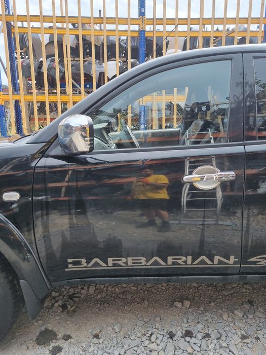 Usa Stanga Fata Mitsubishi L200 Facelift - Pick Up Truck 4 Usi NEGRU X08 (1527)