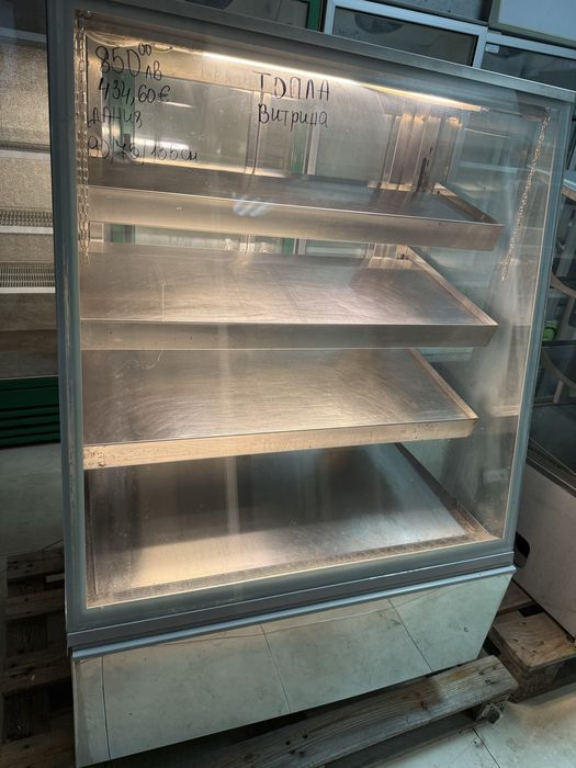 Топла витрина / дания-размери-90-135-75см/