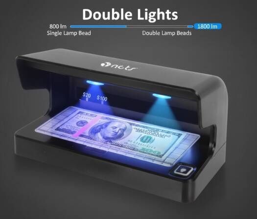 Детектор подделок, проверяет банкноты, чеки, паспорта