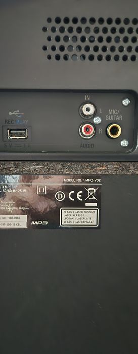 Sony MHC-V02 cu telecomandă