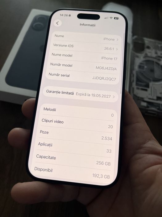 Iphone 17 256 Gb Black