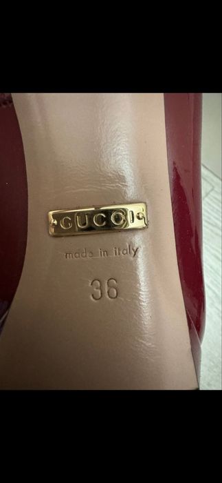 Оригинальные туфли Gucci • Лакированная кожа • размер 36 • Идеал