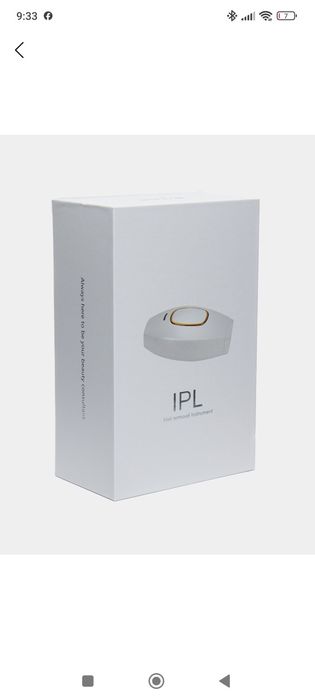 Фотоэппилятор новый в коробке