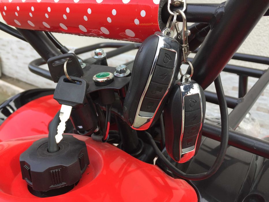 ATV 150cc. Loncin с СТАРТЕР и АЛАРМА 2024г. с подсилени гуми