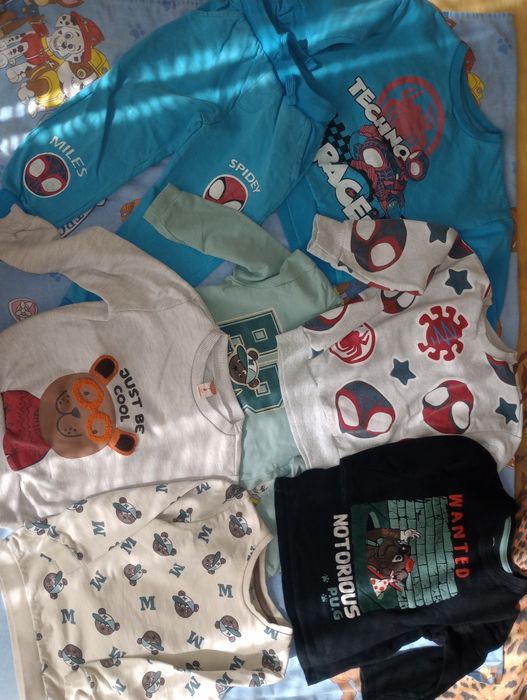 Лот есен-зима 92-98(19части)