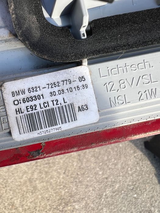 LCI стопове за е92 oem Фейслифт стопове