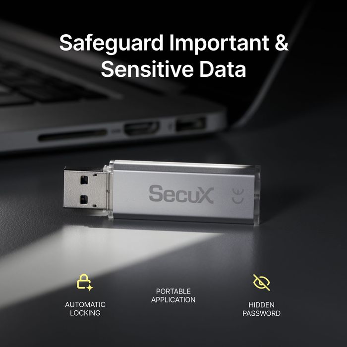 SecuX Forte USB 64GB, флеш-накопитель [магазин]