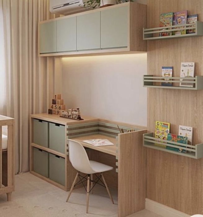 Birou modern pentru copii.
