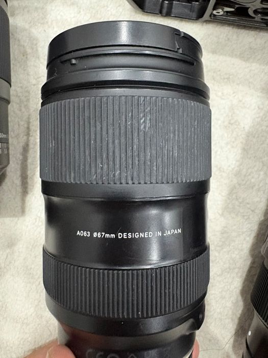 Sony A7R V и четыре объектива