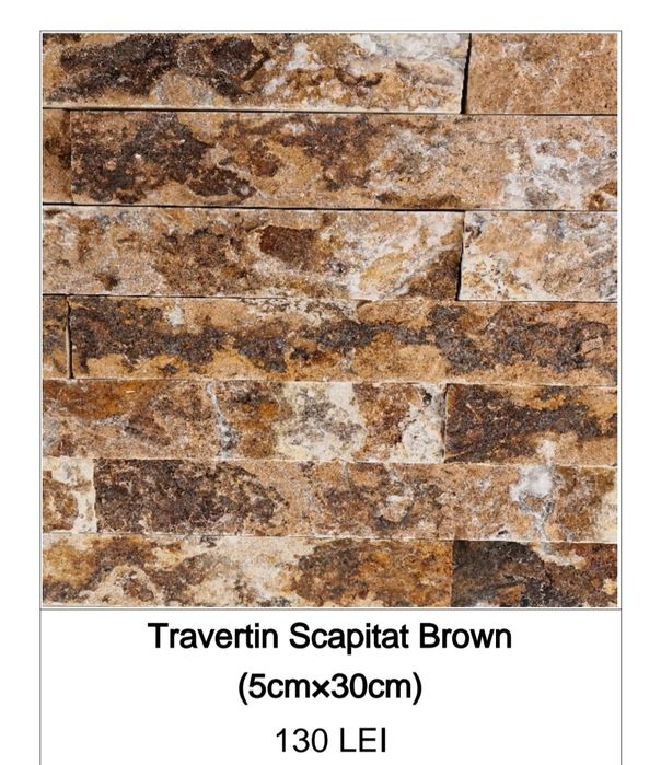 Travertin ghilotinat