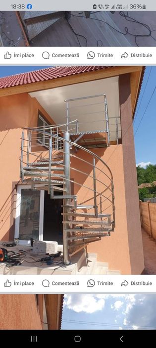 Balustrade inox model unic