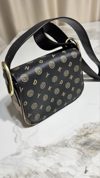 Сумка DKNY, коричневая