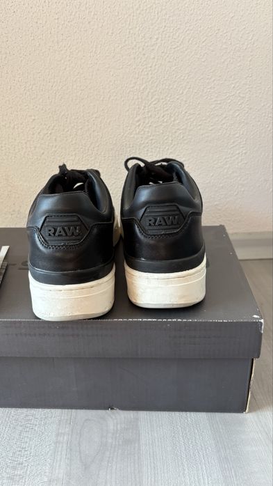 G-Star Attacc BSC черни кожени обувки