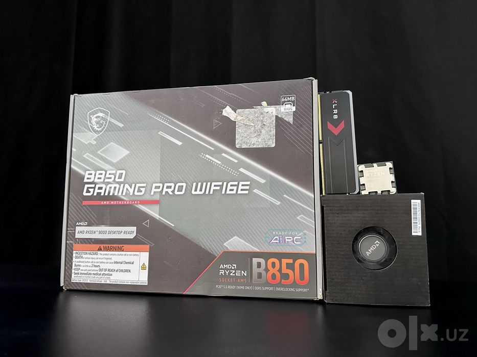 Amd R5 7500F+ PNY RGB 16GB 6000Hz+ MSI B850 Gaming Pro WiFi+ CPUCooler