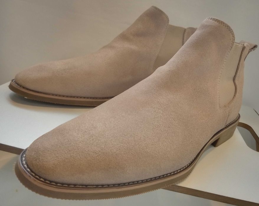 Ghete chelsea premium Dune London 44 piele naturala moale