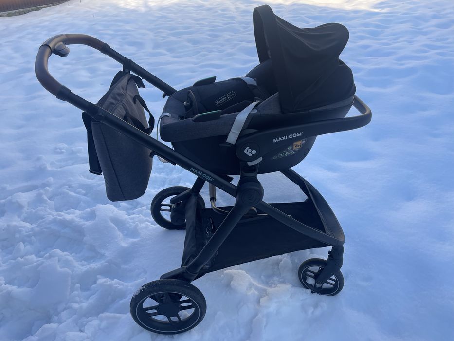 Maxi Cosi carucior 3in1 Zelia S Trio 0m+ grey