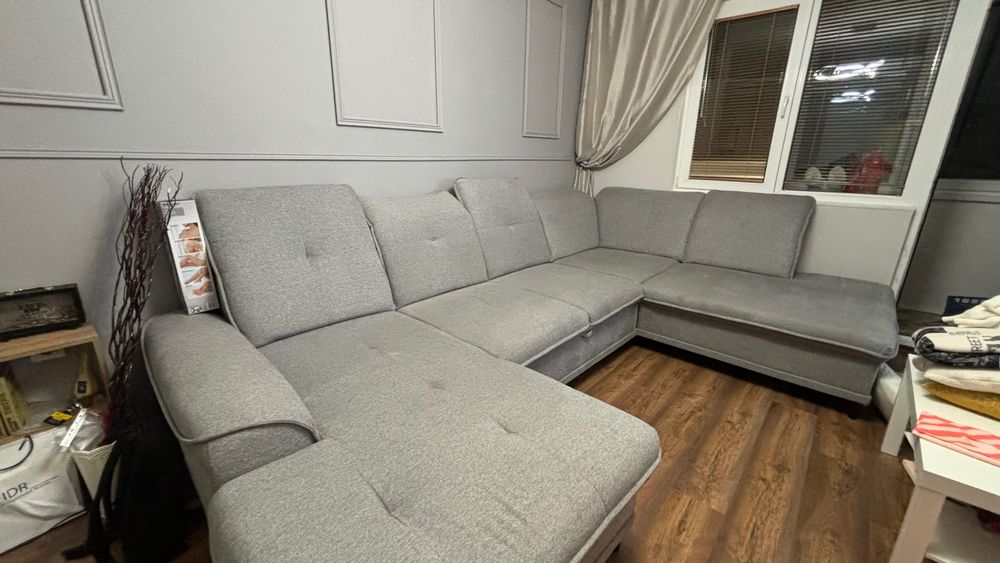 П-образен диван с гаранция