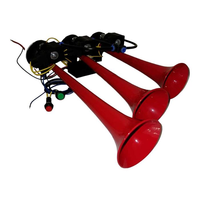 12V 230dB Музикална Тромба с 12 мелодии за Бусове Камиони Автовози