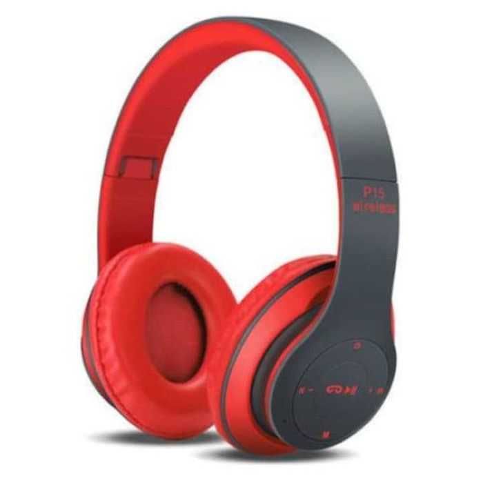 Casti wireless bluetooth pliabile cu microfon si radio,noi