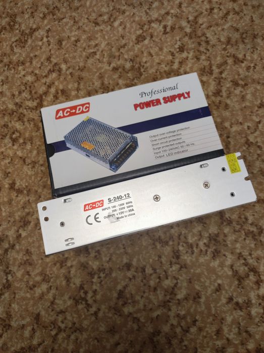 Блок питания 220 / 12вольт -20А
