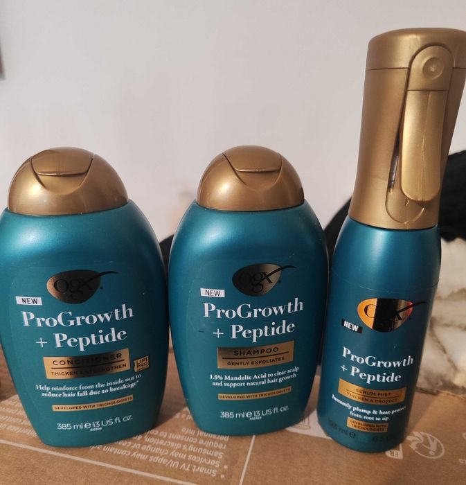 Set OGX șampon,balsam și tratament