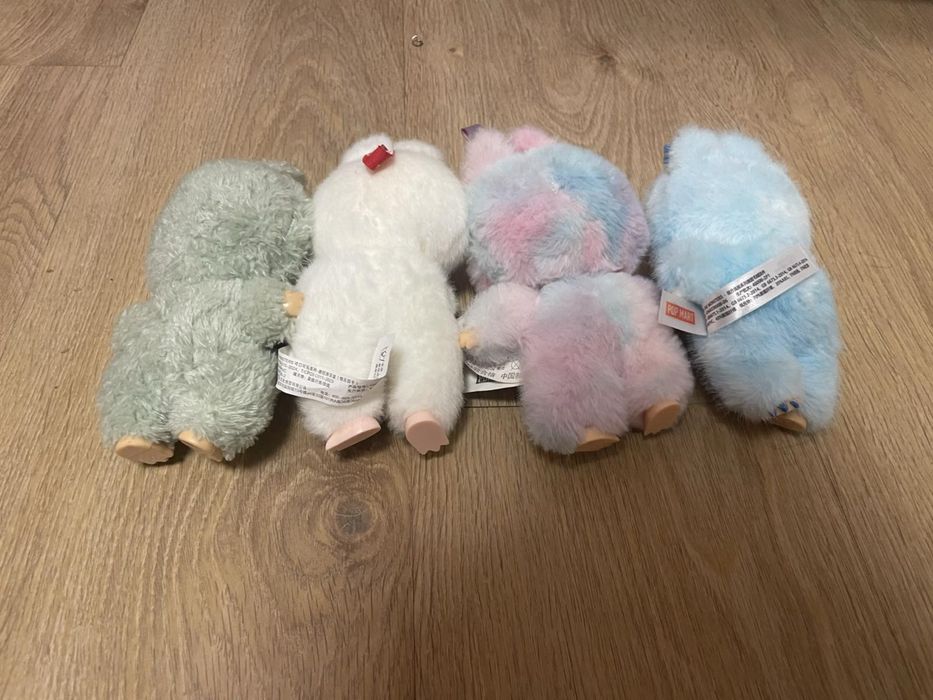 Labubu / The Monsters Pop Mart – плюшени играчки, комплект 4 бр.