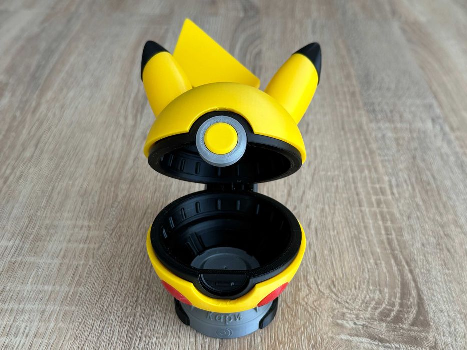 3d функционален модел Pokemon топка Pikachu