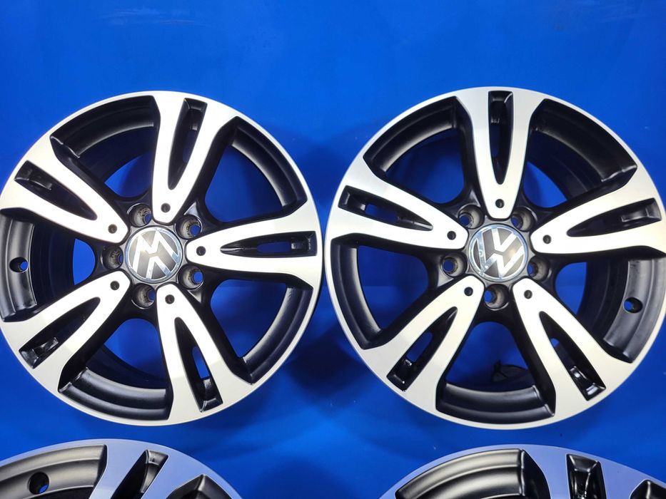 Jante bicolore 5x112 R16 pt Vw Golf 5-6-7, Jetta, Touran, T-Roc etc