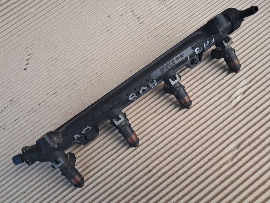 Skoda Fabia Seat Ibiza Vw Polo, rampa cu injectoare clapeta acc bobina, motorizare 1,4 16v