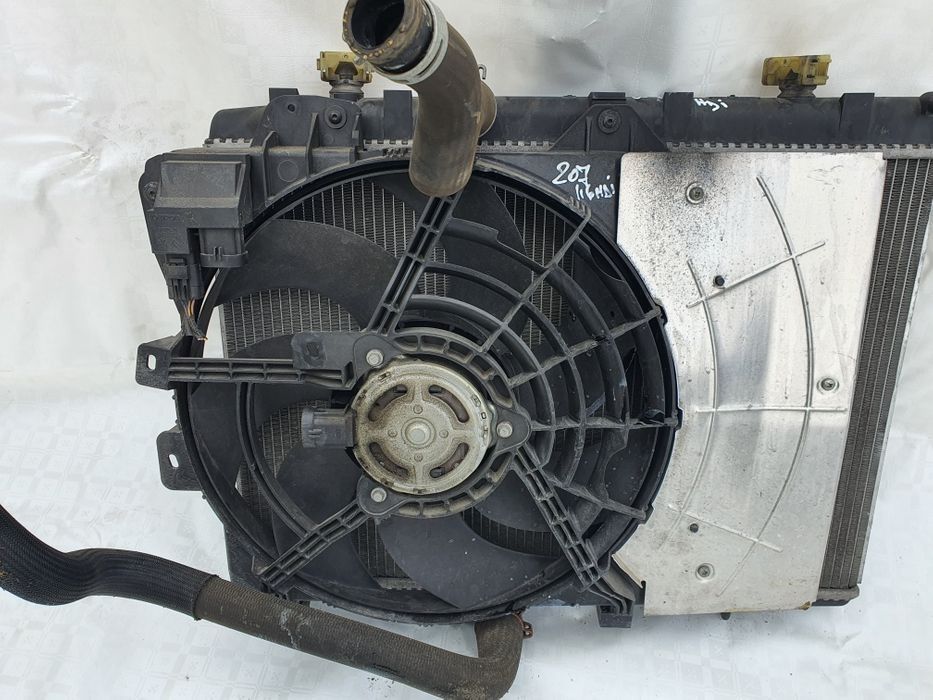 electroventilator/termocupla peugeot 207 sw,motor 1,6 hdi, 109 cp