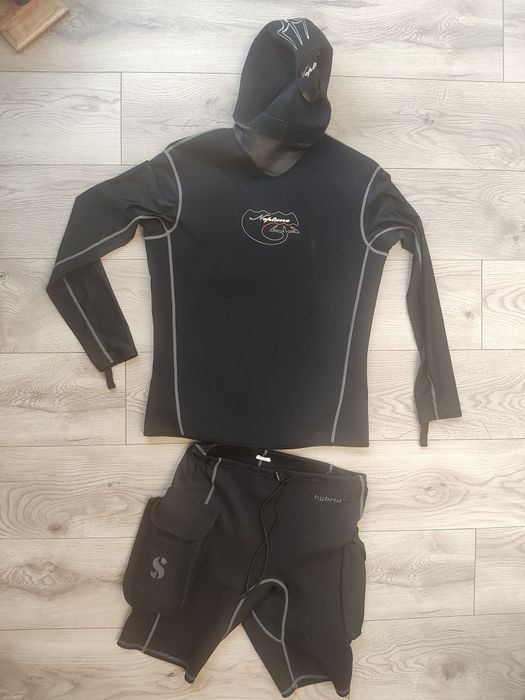 Hoodies 2mm neopren XXL și pantaloni Scubapro Hybrid 1.0 XLbrid