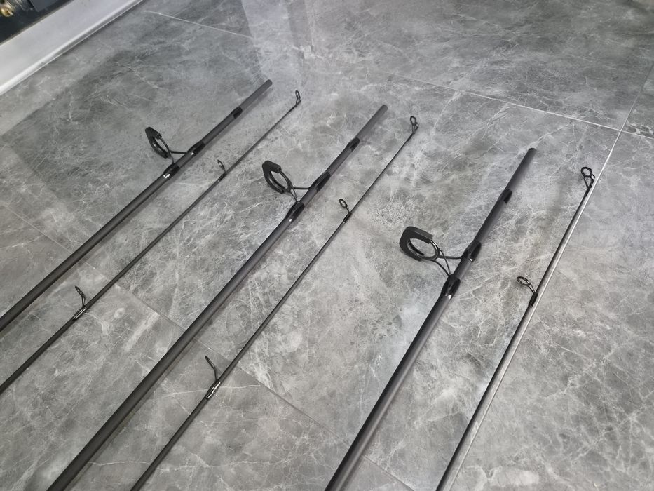 SET 3 Lansete FL EXCIA 3.90m 3.5lbs 2seg + 3 Mulinete PRO FL Arcast XR 10000 NEW 2026