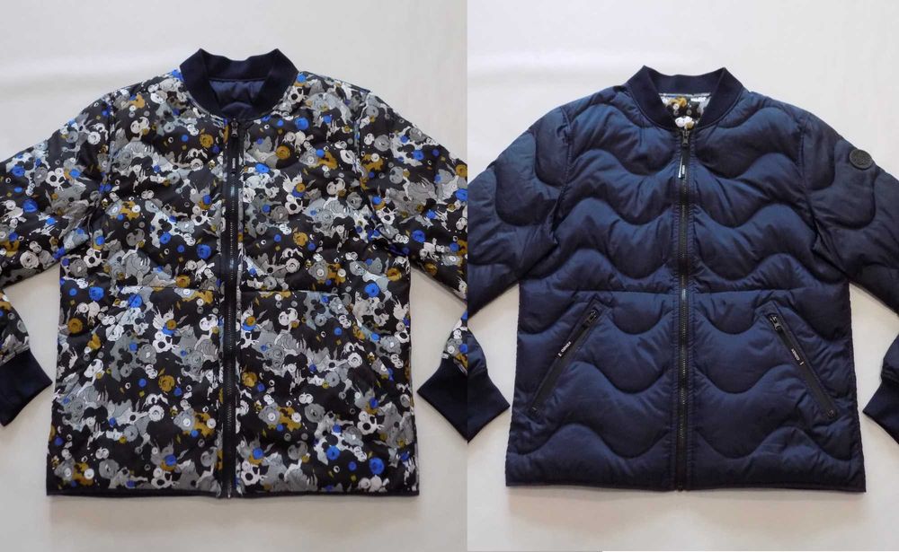 яке kenzo paris горнище суичър худи блуза палто пухено двулицево мъжко оригинално L