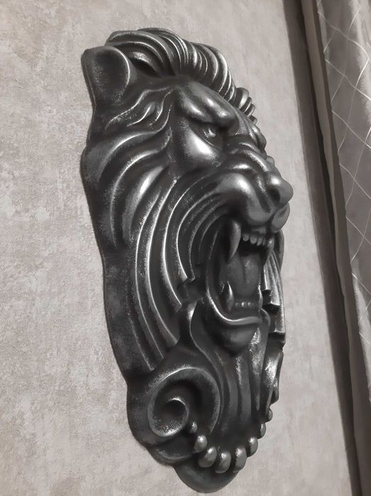 Интерьерная картина "Барельеф Маска льва"