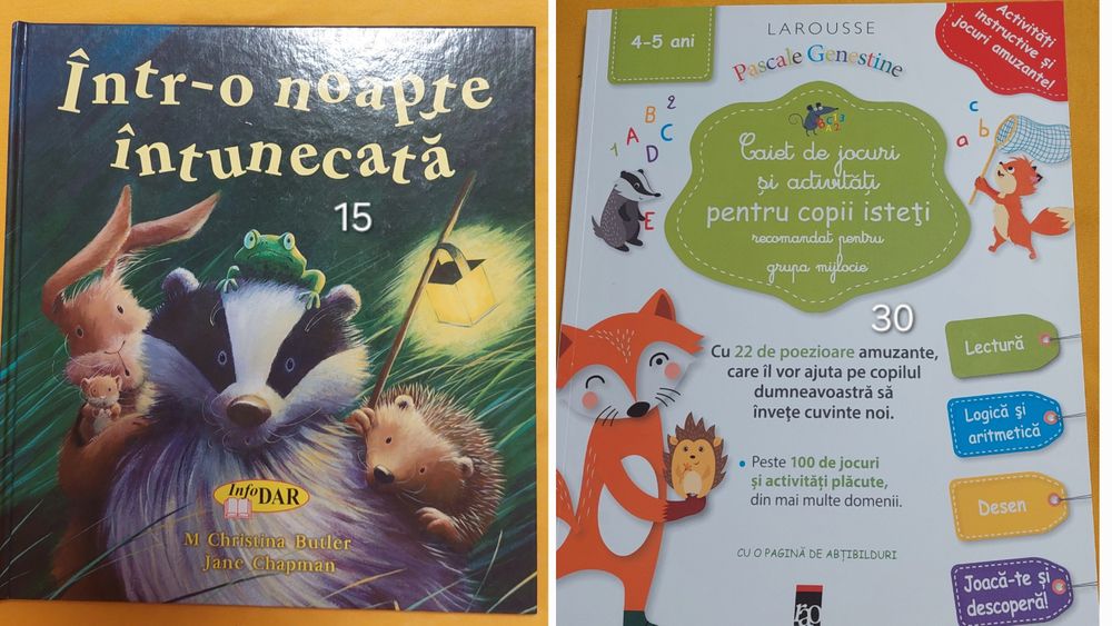 Lot 21 carti pentru copii 4-9 ani