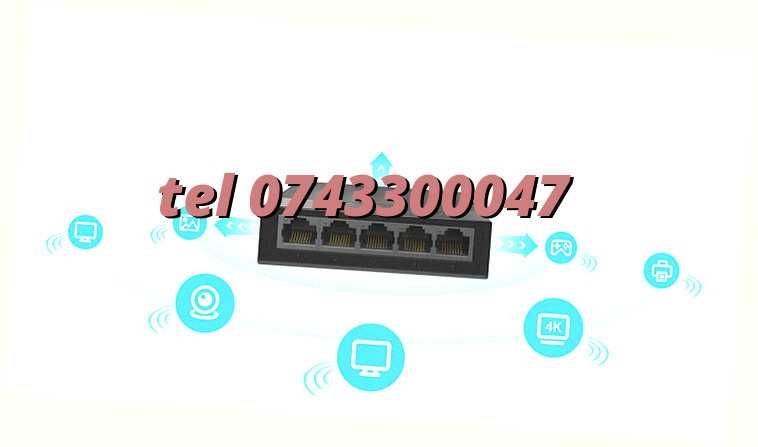 Switch Tplink Full Gigabit Pe Toate Porturile 5 Porturi