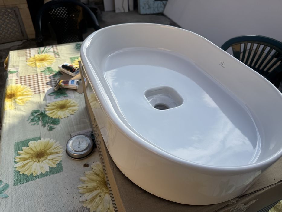 Мивка за баня 60х40х18см