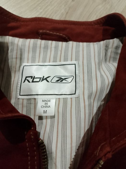 Geacă Rebook piele naturala ca nouă