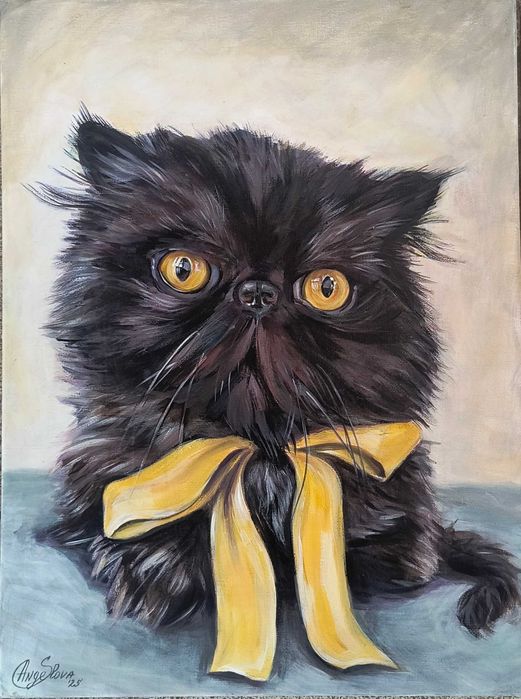 Портрет на домашен любимец по снимка 60лв.